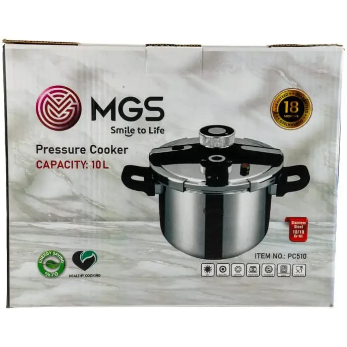 زودپز 10 لیتری MGS مدل PC510 — تصویر ۵