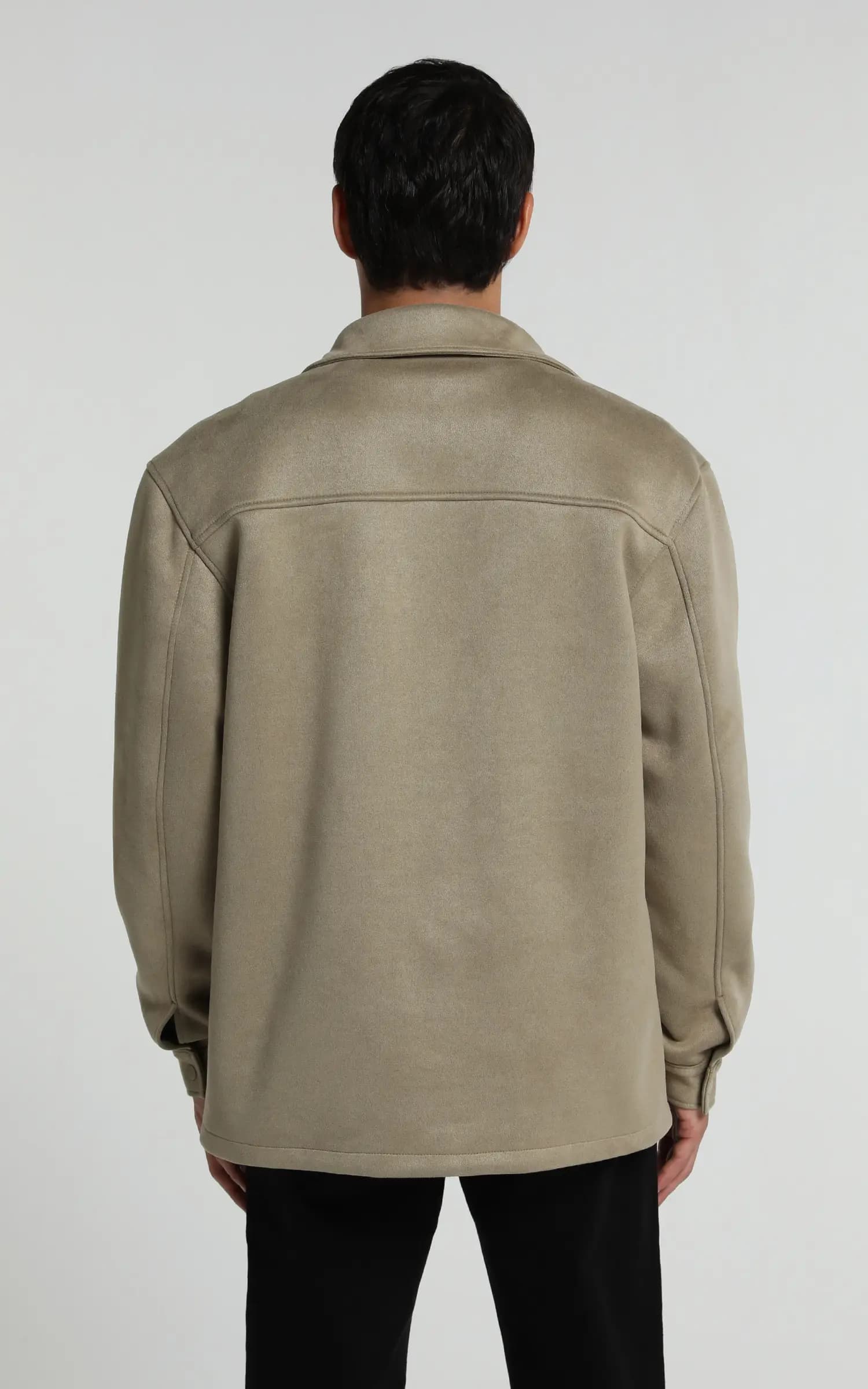 کت مردانه کژوال یقه برگردان جیبدار دکمهای COLIN’S کد CL1081836 — تصویر ۳
