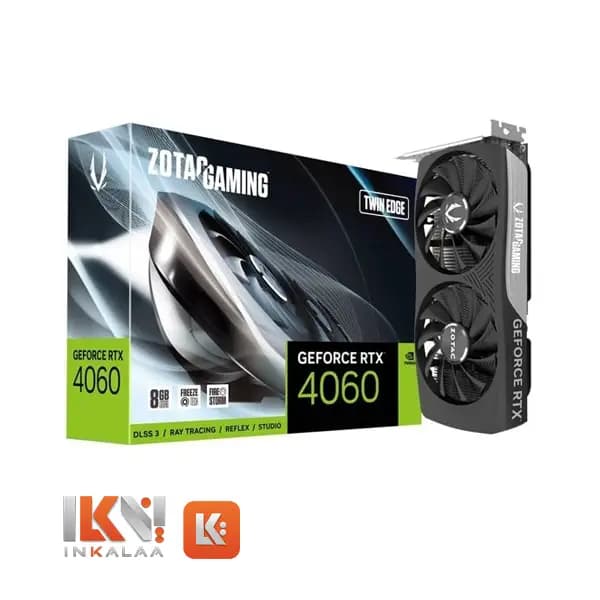 کارت گرافیک استوک ZOTAC 4060 twin 8GB