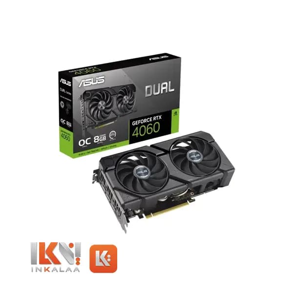 کارت گرافیک استوک ASUS 4060 dual oc 8GB