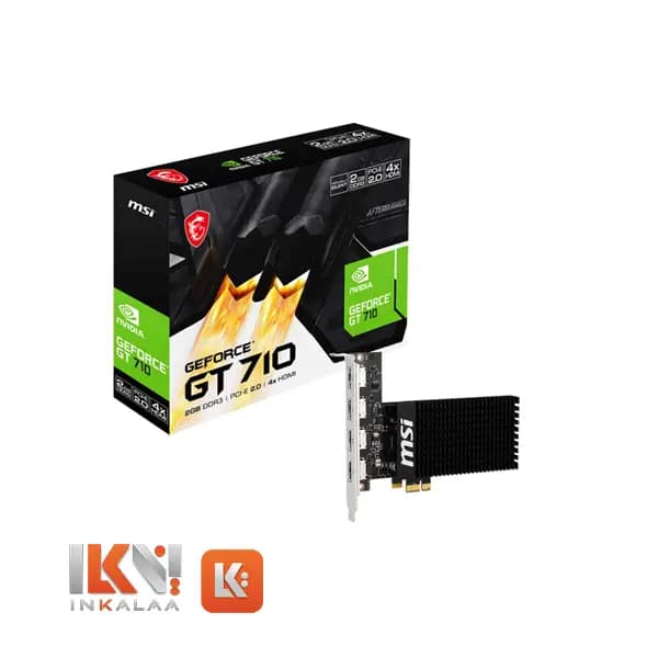 کارت گرافیک استوک ام اس آی MSI NVIDIA GeForce GT 710 2GB GDDR5