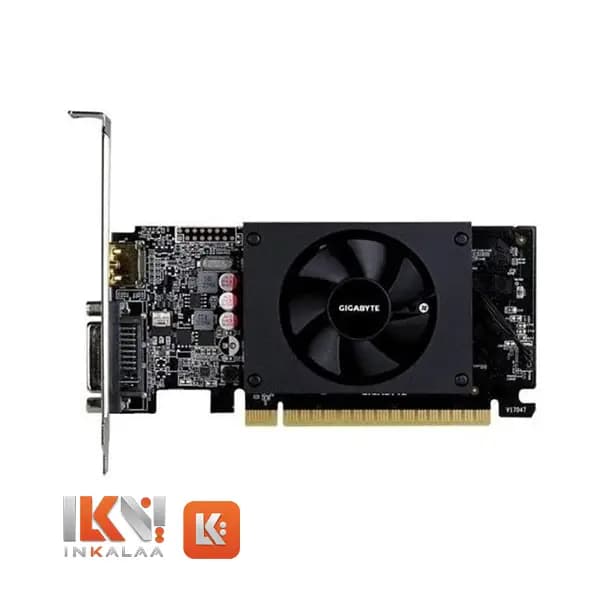 کارت گرافیک استوک گیگابایت GIGABYTE NVIDIA GeForce GT 710 2GB GDDR5