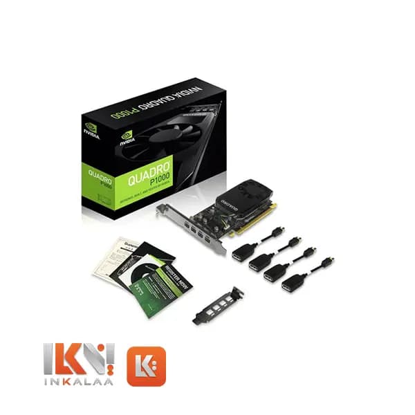 کارت گرافیک استوک انویدیا NVIDIA Quadro P1000 4GB GDDR5