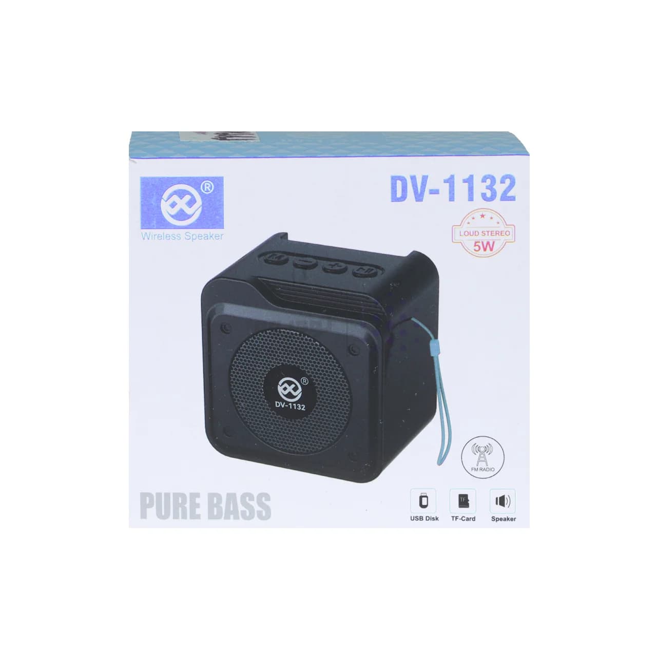اسپیکر بی سیم مدل DV-1132 – آبی – NZR — تصویر ۵