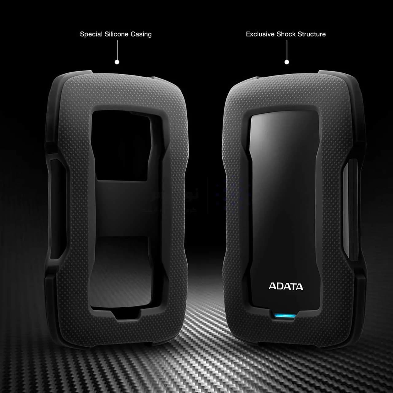 هارد اکسترنال ADATA مدل Durable HD330 ظرفیت 2TB – مشکی (گارانتی شرکت آونگ) — تصویر ۵