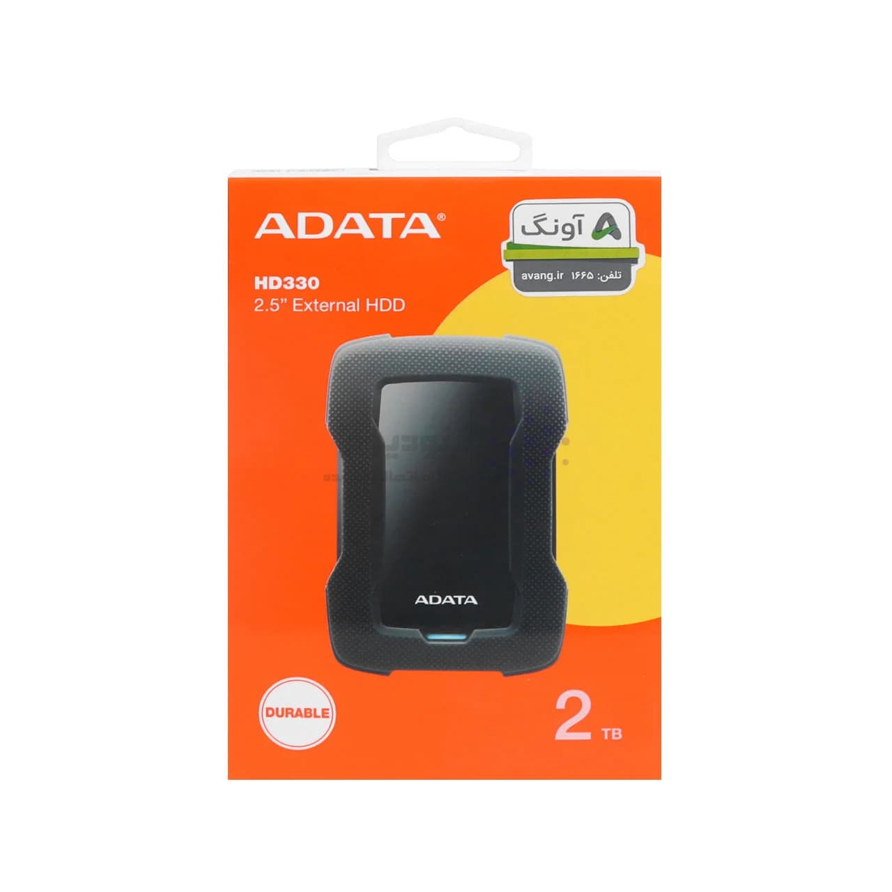 هارد اکسترنال ADATA مدل Durable HD330 ظرفیت 2TB – مشکی (گارانتی شرکت آونگ) — تصویر ۷
