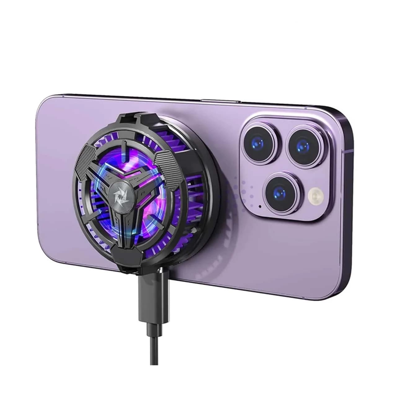 فن خنک کننده گوشی موبایل مدل SL-10 – مشکی – ASP(گارانتی شش ماهه آروین سپهر) — تصویر ۲