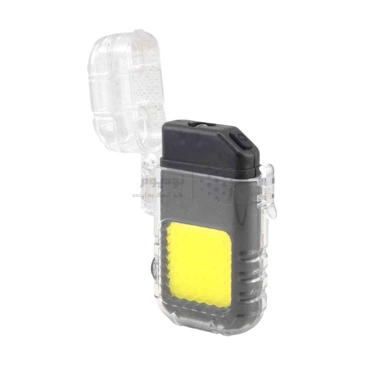 چراغ LED شارژی فندکی – مشکی — تصویر ۵