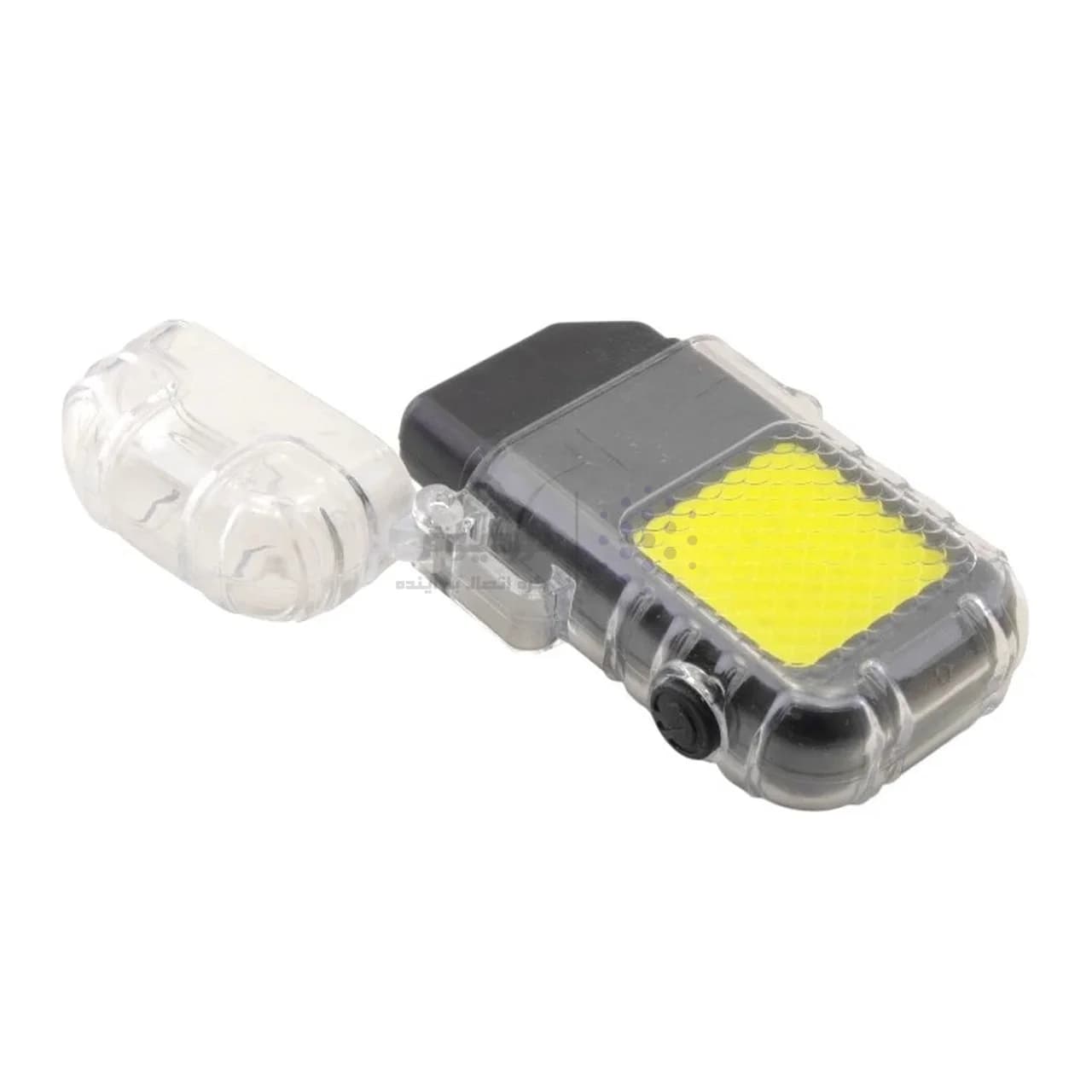 چراغ LED شارژی فندکی – مشکی — تصویر ۴