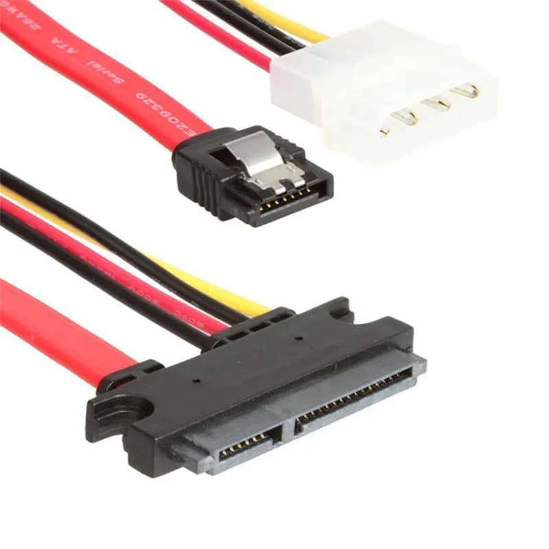 کابل تبدیل 7+15 پین هارد SAS به هارد SATA — تصویر ۳
