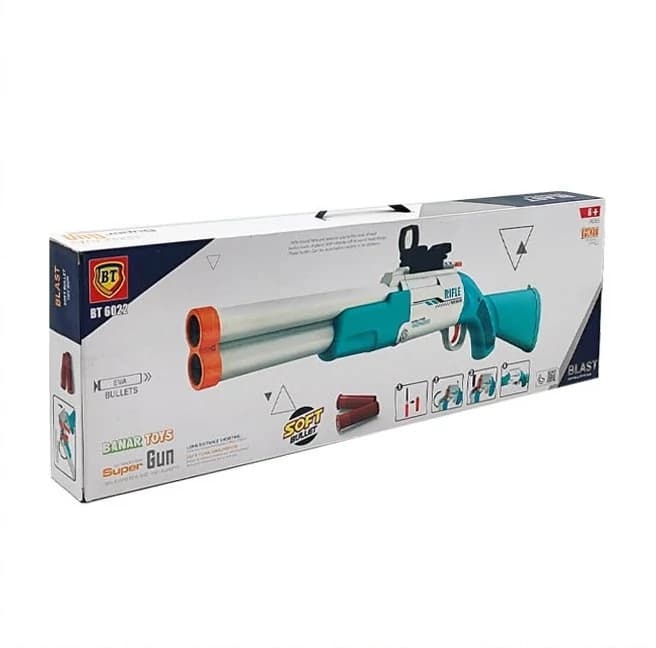 تفنگ اسباب بازی پوکه پران کد BT6022