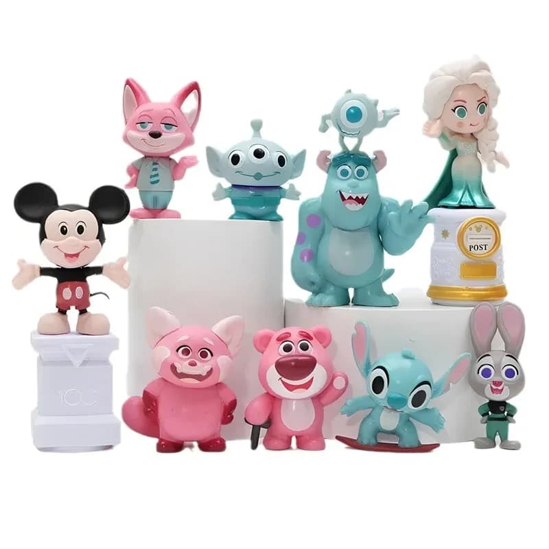 فیگور دیزنی Disney طرح صدمین سالگرد دیزنی مجموعه 9 عددی