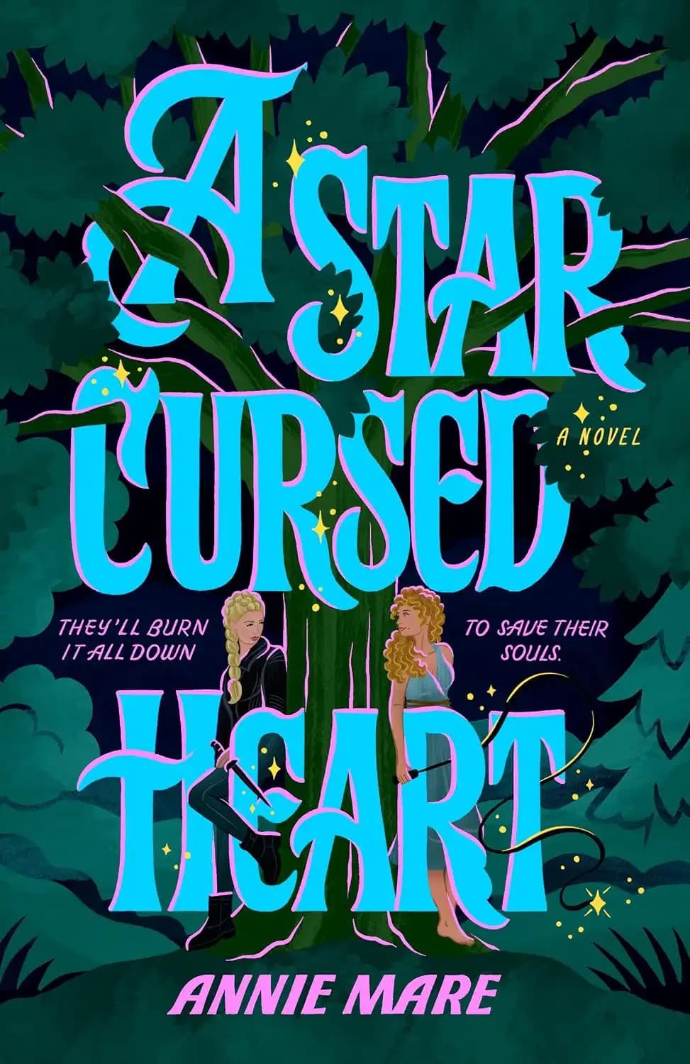 کتاب قلبی نفرین‌شده با ستاره‌ها (A Star-Cursed Heart) نسخه انگلیسی PDF | آنی مِر