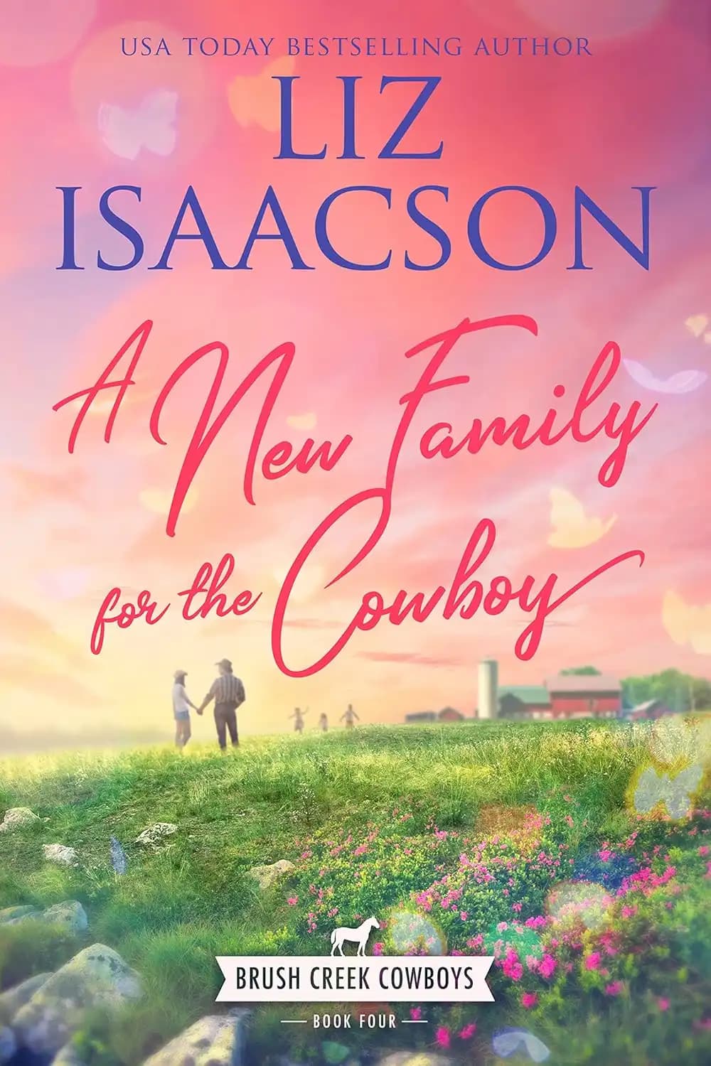 کتاب خانوادهای جدید برای کابوی (A New Family for the Cowboy) نسخه انگلیسی PDF | لیز آیزاکسون
