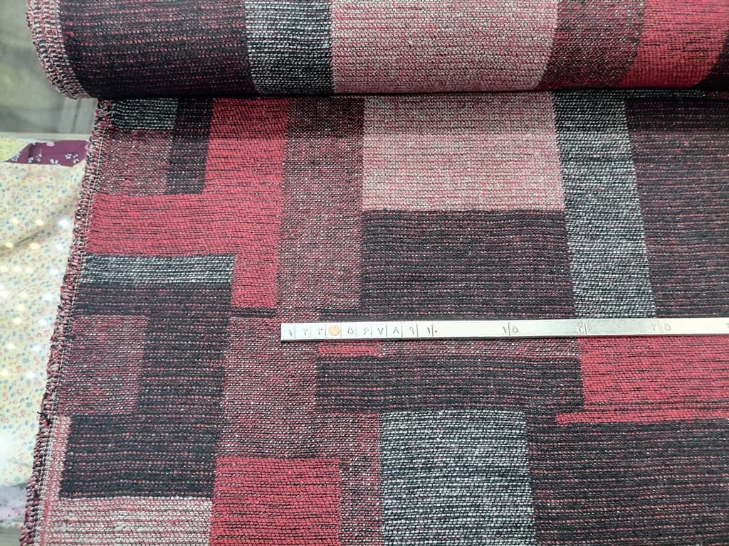 پارچه کشمیر مانتویی چهارخانه (عرض 1.5 متر) — تصویر ۴