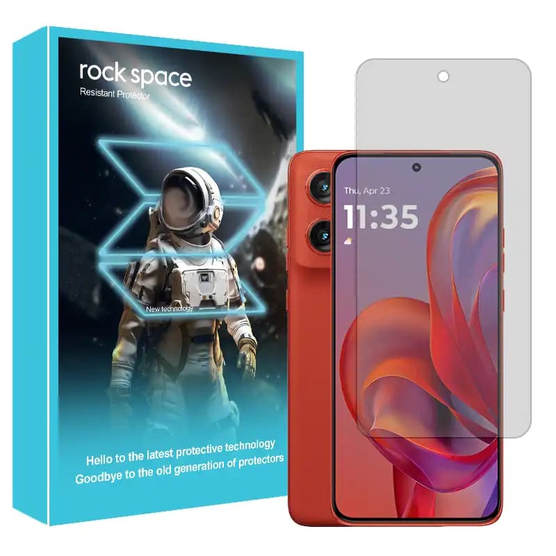 گلس موتورولا اج 50 (Motorola Edge 50) هیدروژلی راک اسپیس | کیفیت پریمیوم