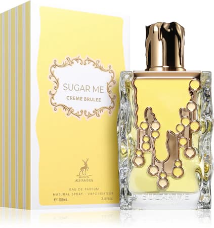 عطر ادکلن شوگر می کرم برولی الحمبرا (مشابه میسون ماتاها اسکاپاد گورماند) | SUGAR ME CREME BRULEE BY ALHAMBRA