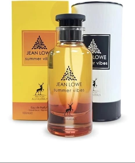 عطر ادکلن جین لوو سامر وایب الحمبرا (مشابه لویی ویتون سان سانگ) | JEAN LOWE SUMMER VIBE BY ALHAMBRA