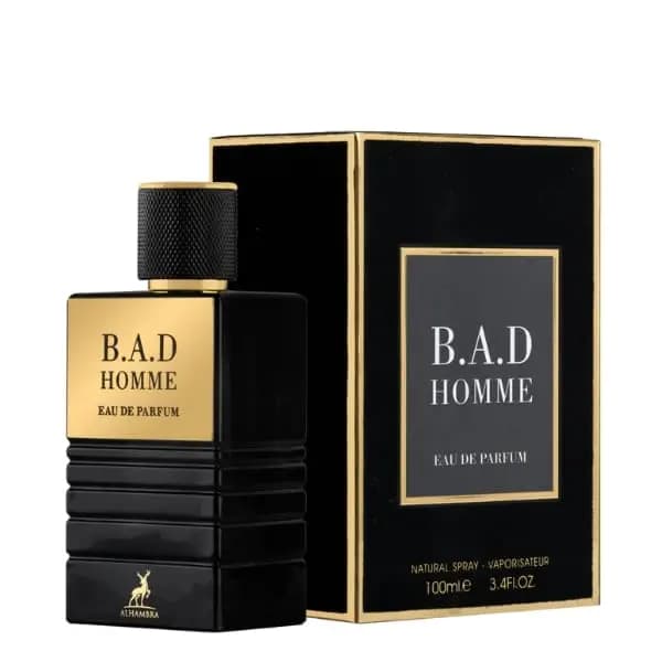 عطر ادکلن بد هوم الحمبرا (مشابه کارولینا هررا بد بوی) | B.A.D HOMME BY ALHAMBRA