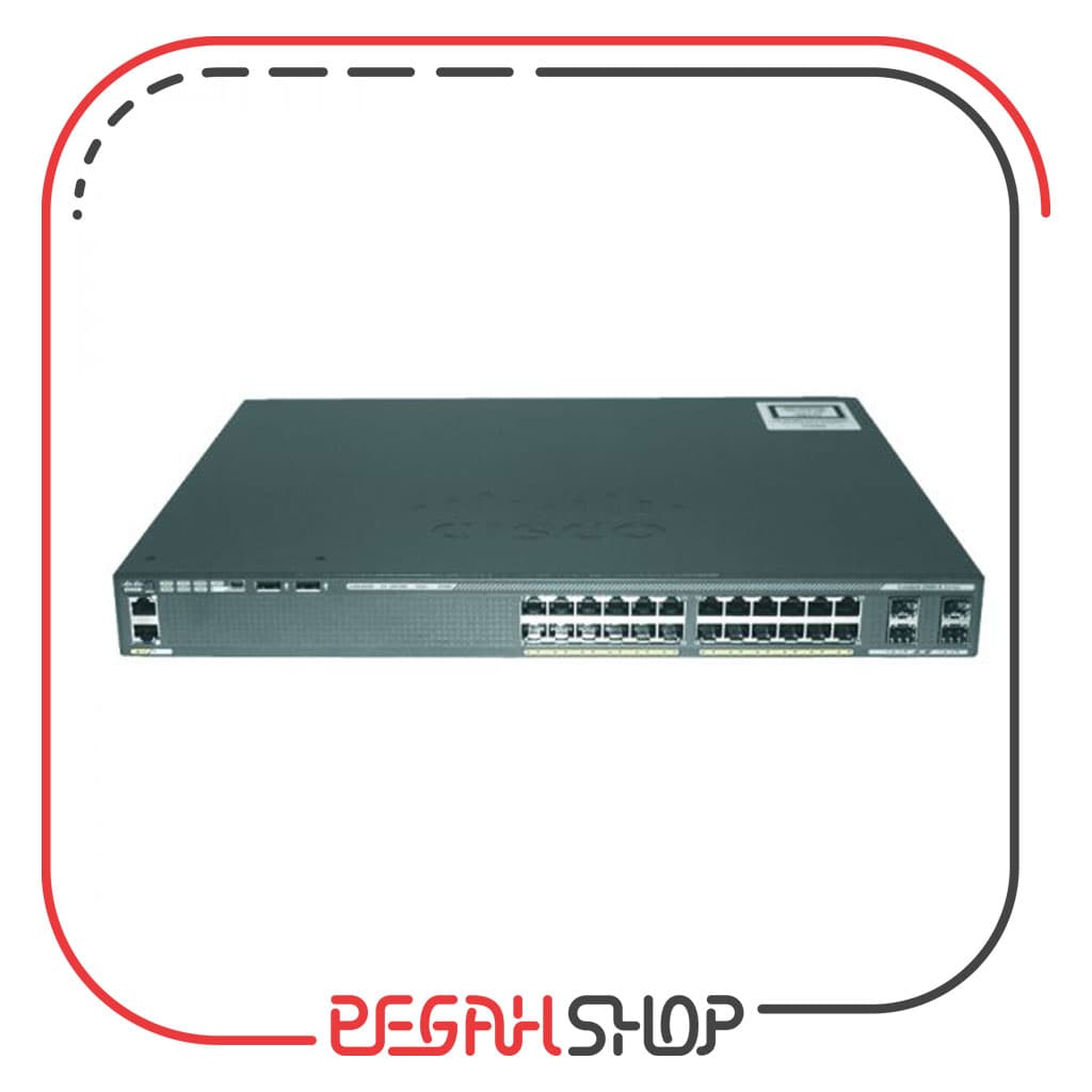سوییچ مدیریتی ۲۴ پورت cisco مدل Cisco Catalyst 2960-X 24 PS-L