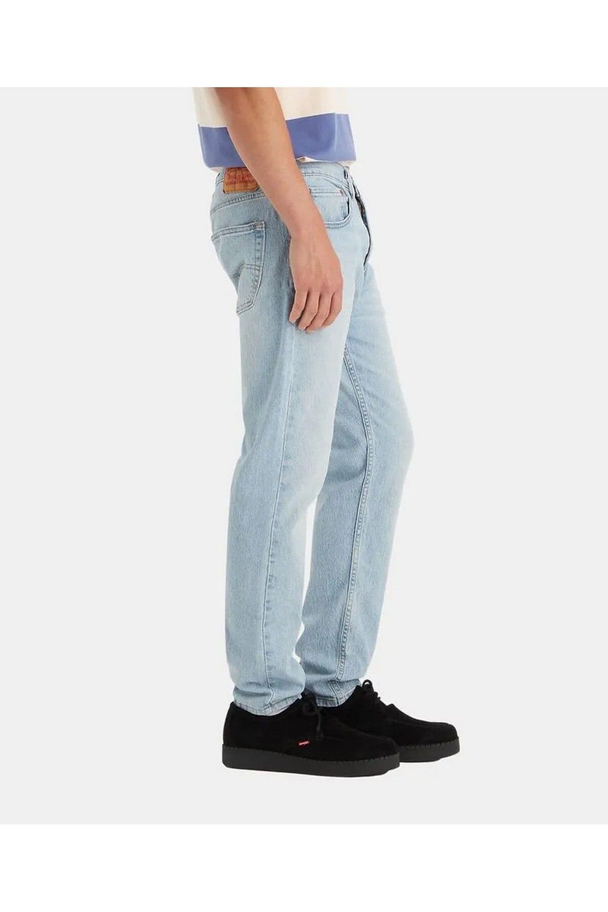 شلوار جین لیوایز مردانه پنبه ای آبی راسته Slim Fit/اسلیم فیت فاق نرمال بیسیک Daily/روزانه | Levi’s TYC9B32EA16FFEFA00 TR — تصویر ۲