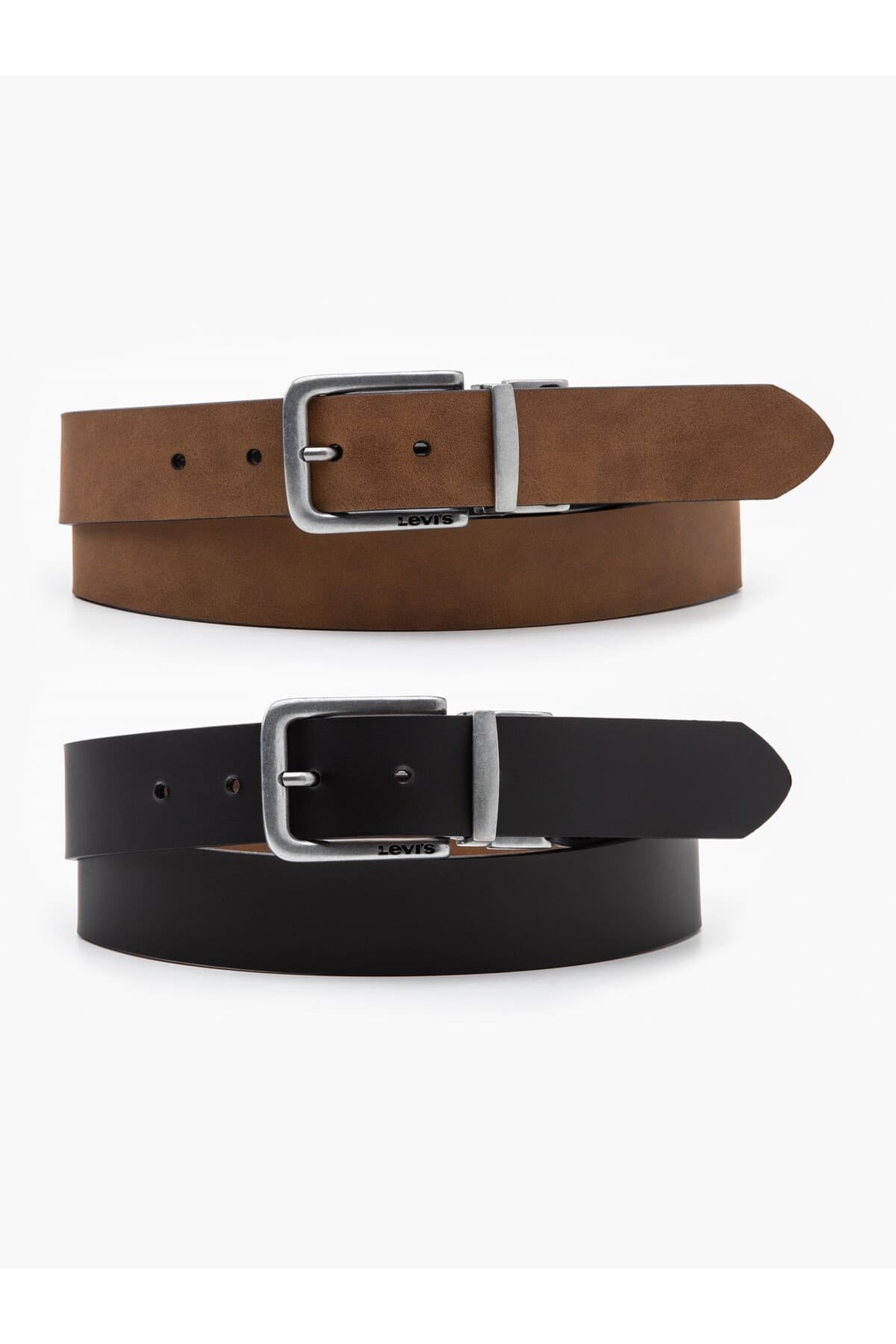 کمربند لیوایز زنانه نقره اي مشکی | Levi’s 3801800200 TR — تصویر ۲