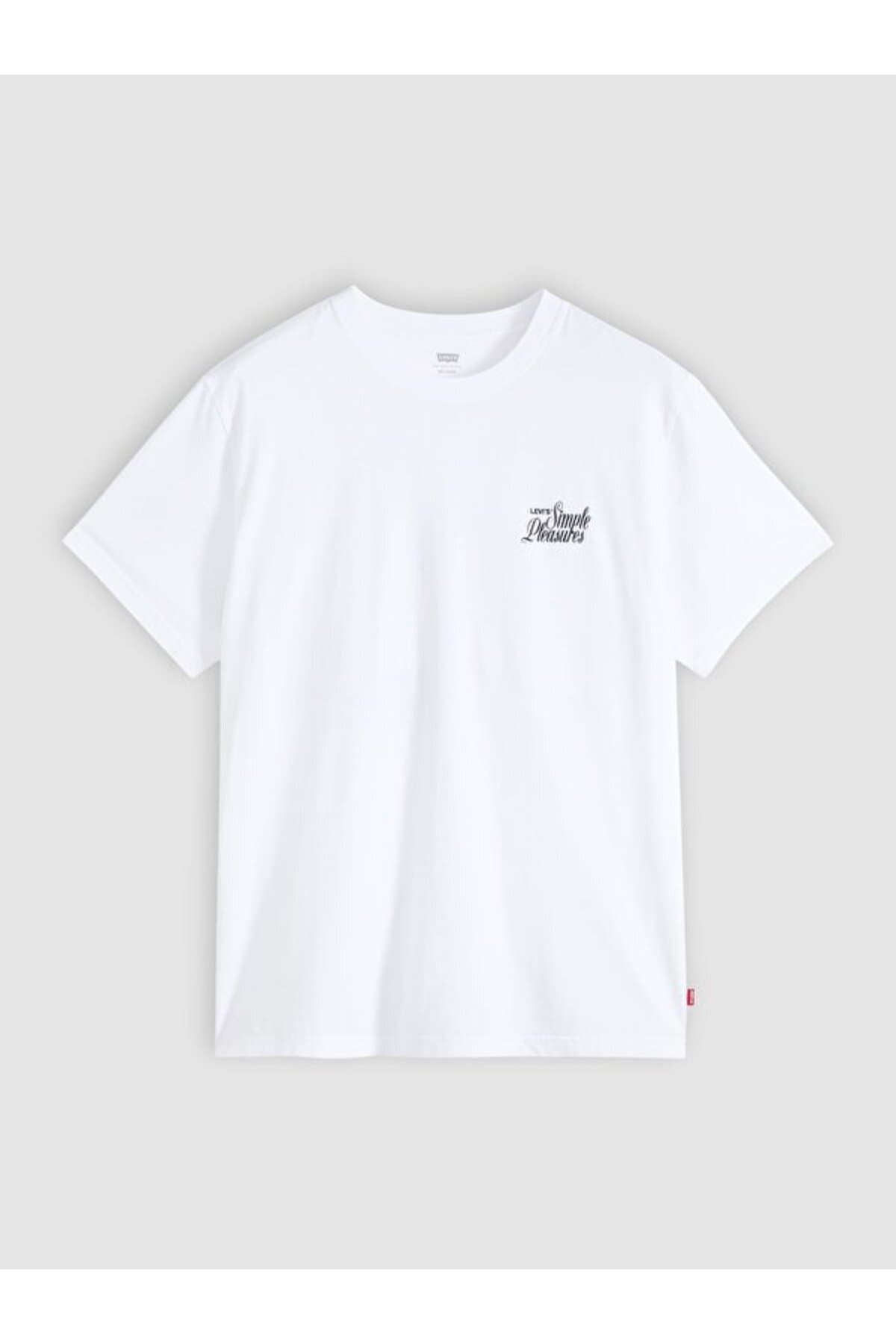 تی شرت لیوایز مردانه آبی راسته Regular/رگولار Relaxed/ریلکس | Levi’s 1614326170 PK