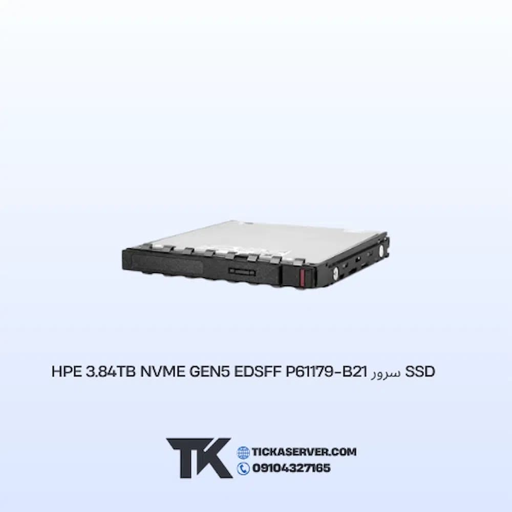 SSD سرور HPE 3.84TB NVMe Gen5 EDSFF P61179-B21