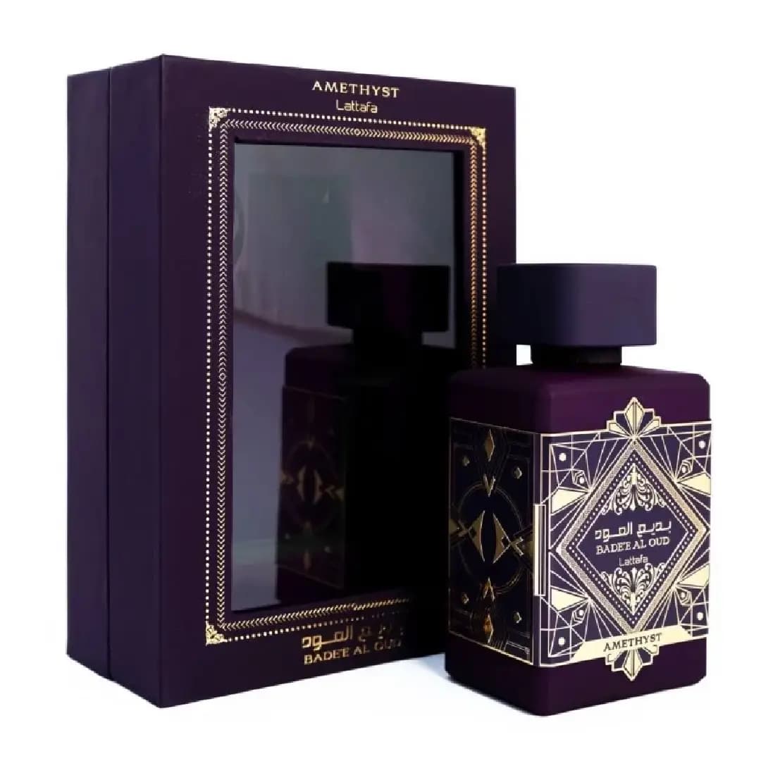 ادکلن بدیع العود بنفش آمتیست لطافه (Lattafa Bade’e Al Oud Amethyst) — تصویر ۲