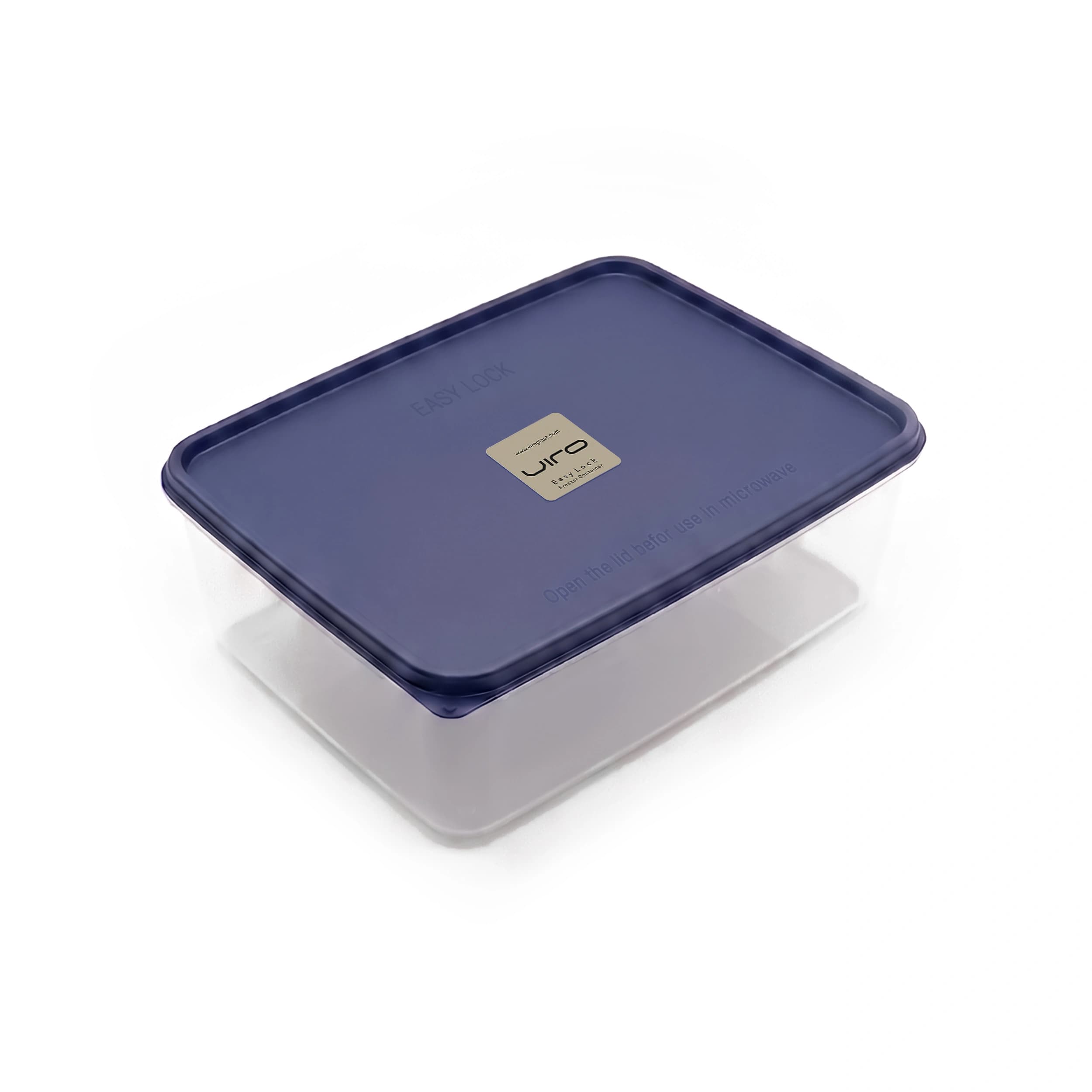 ظرف فریزری ایزی لاک ساده مستطیل – کد 6004