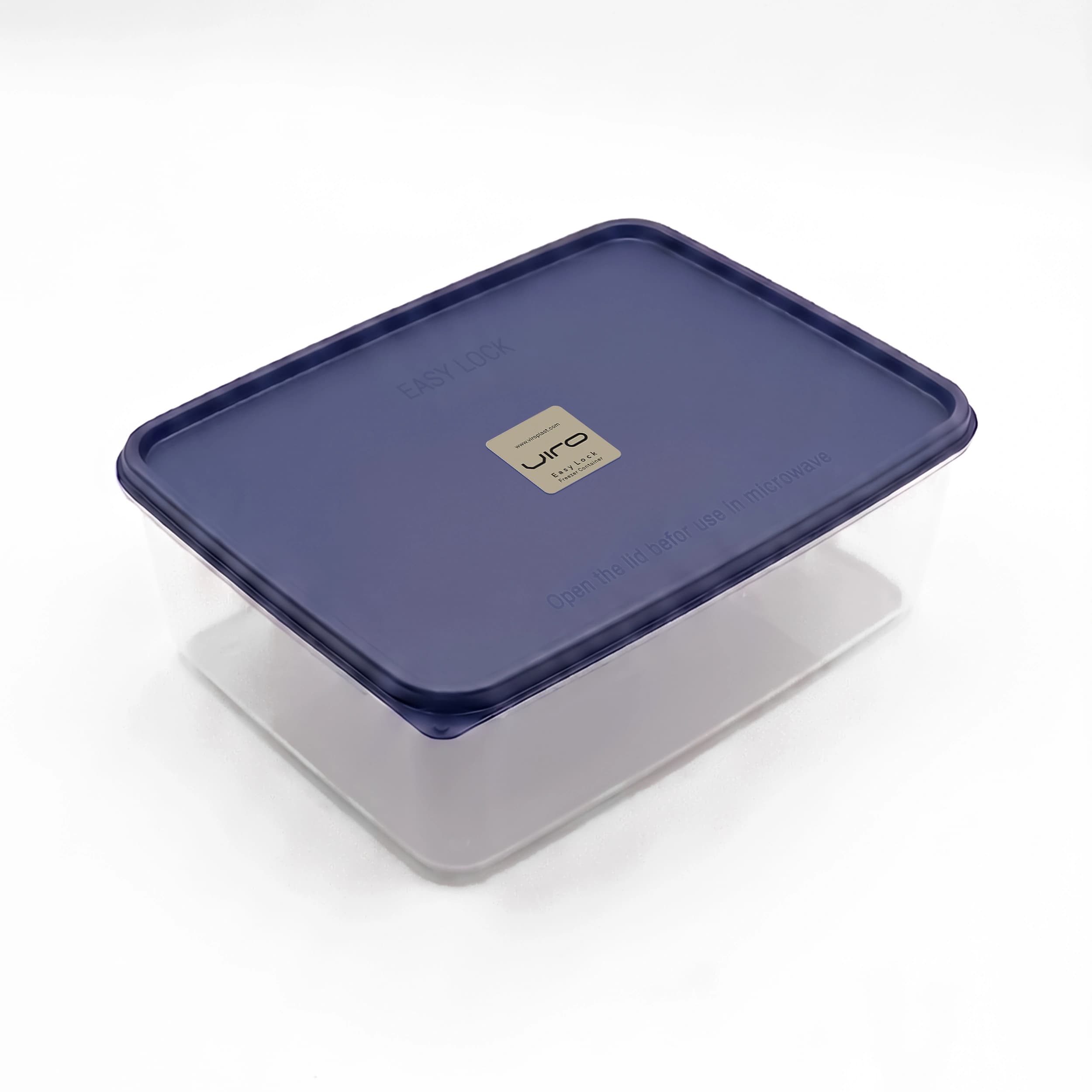 ظرف فریزری ایزی لاک ساده مستطیل – کد 6005