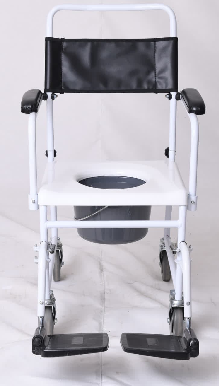 ویلچر حمام ترمزدار مدل 20790004 — تصویر ۲