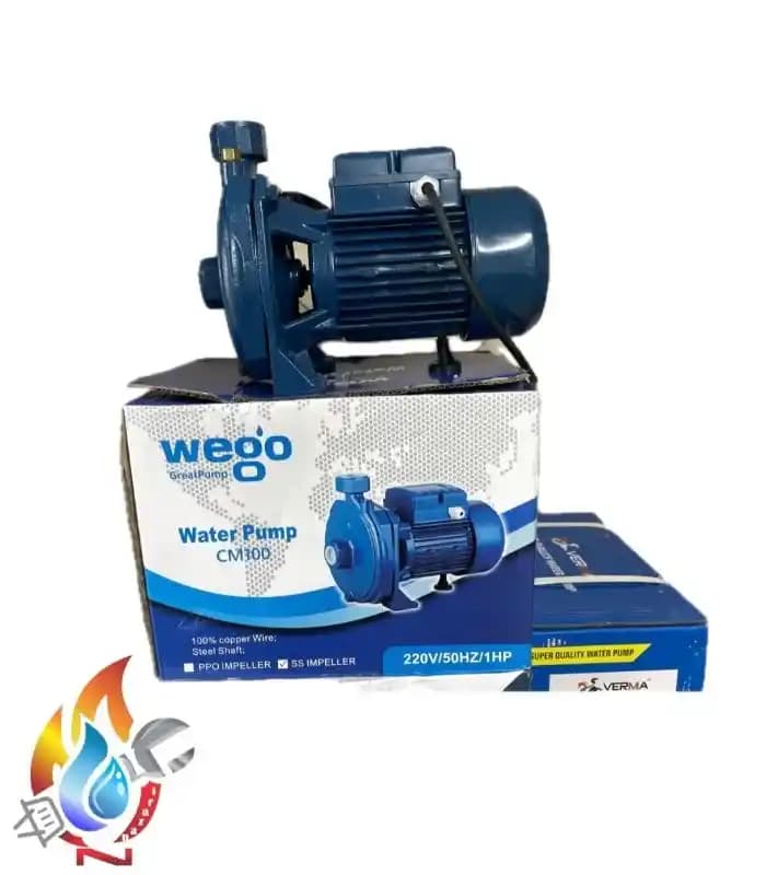 پمپ آب 1 اسب بشقابی ویگو (Wego) مدل CM100