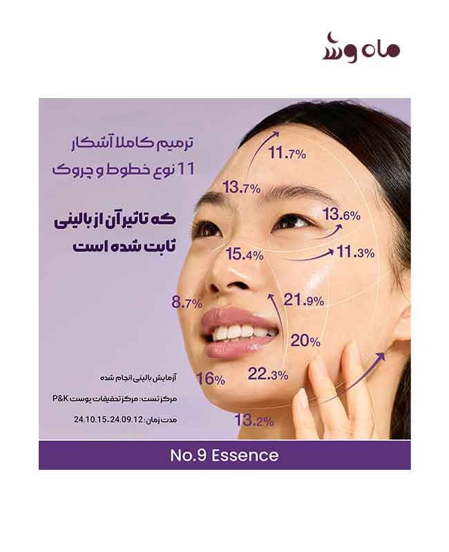 اسنس بایو لیفتینگ نامبوزین نامبر +9 حجم 50 میل — تصویر ۲