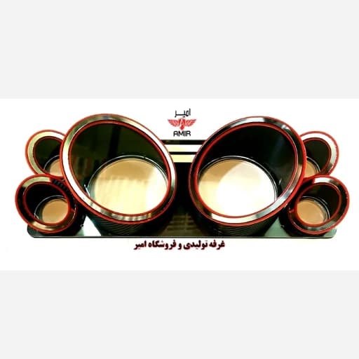 قاب کیلومتر نورانی پیکان 6 آمپر (شیشه رو، کربن شده)