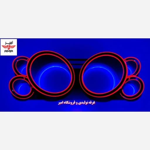 قاب کیلومتر نورانی پیکان 6 آمپر (شیشه رو، کربن شده) — تصویر ۲