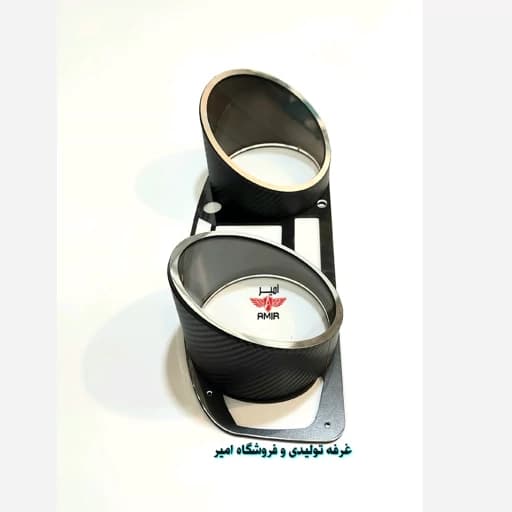 قاب کیلومتر ساده پژو داشبورد جدید پارس و 405 (کربن شده، شیشه رو) — تصویر ۴