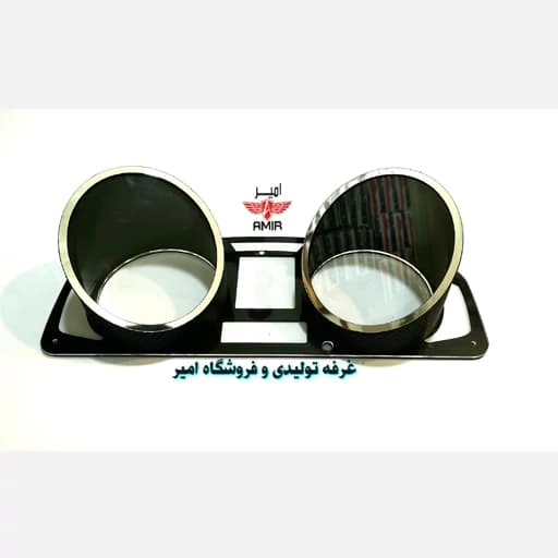 قاب کیلومتر ساده پژو داشبورد جدید پارس و 405 (کربن شده، شیشه رو)