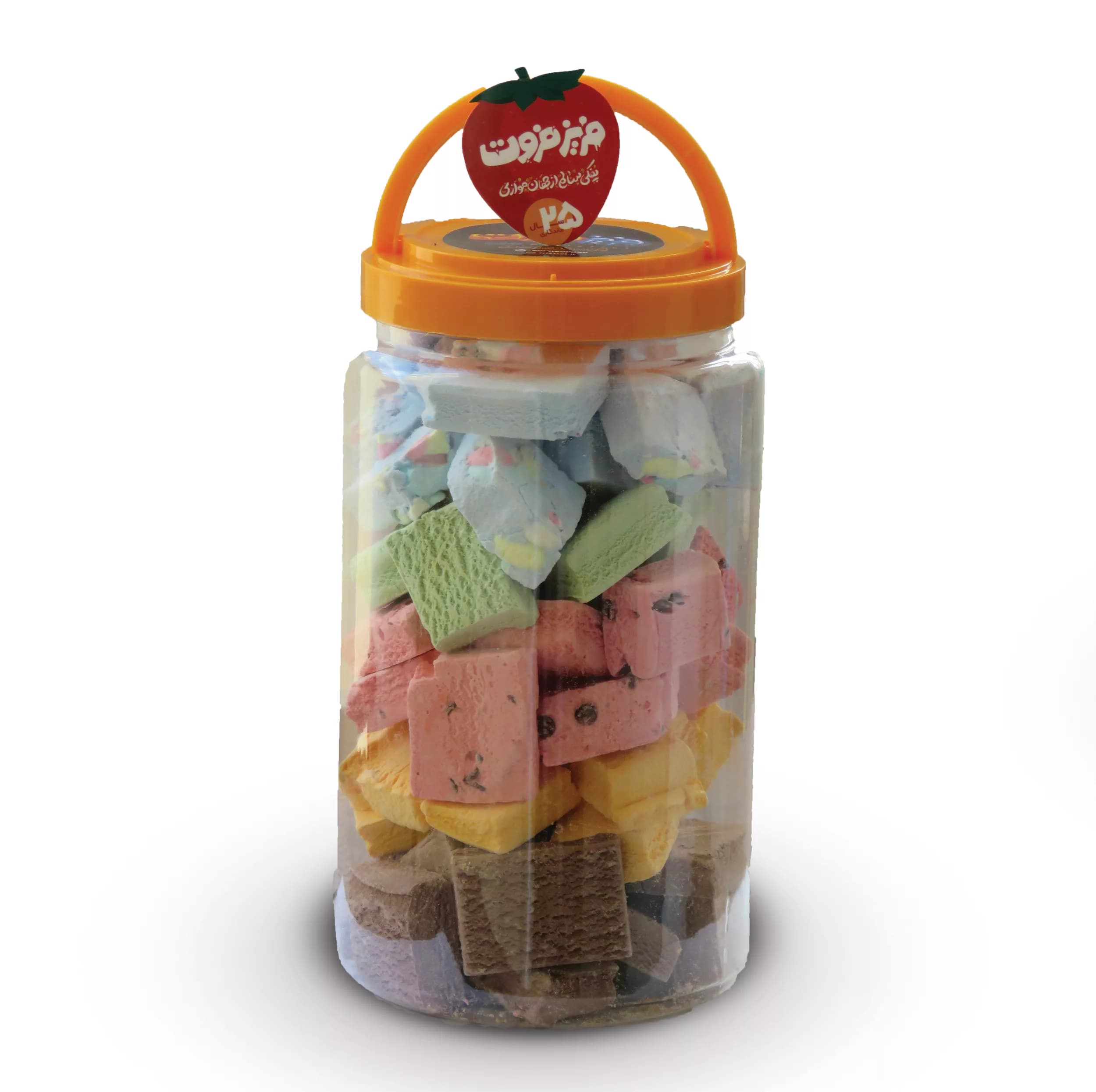 بستنی خشک پفکی میکس 5 طعم خاص فریزفروت – 500 گرم