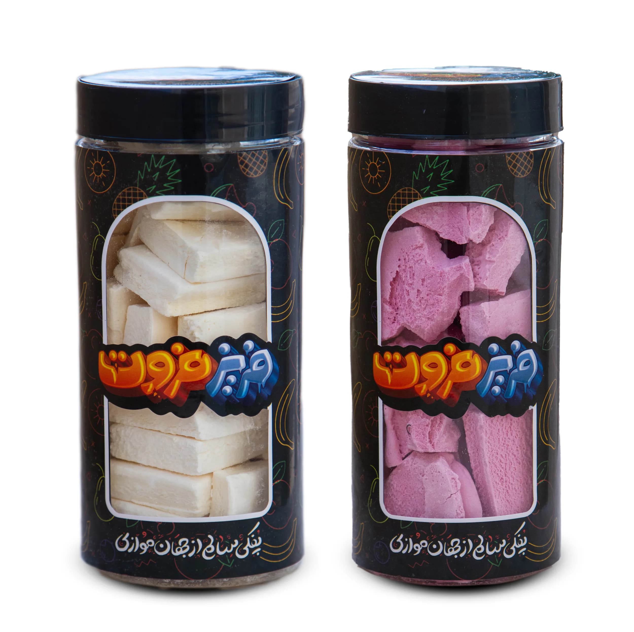 بستنی خشک توت فرنگی و کره گردو پفکی فریزفروت – 320 گرم بسته 2 عددی — تصویر ۴