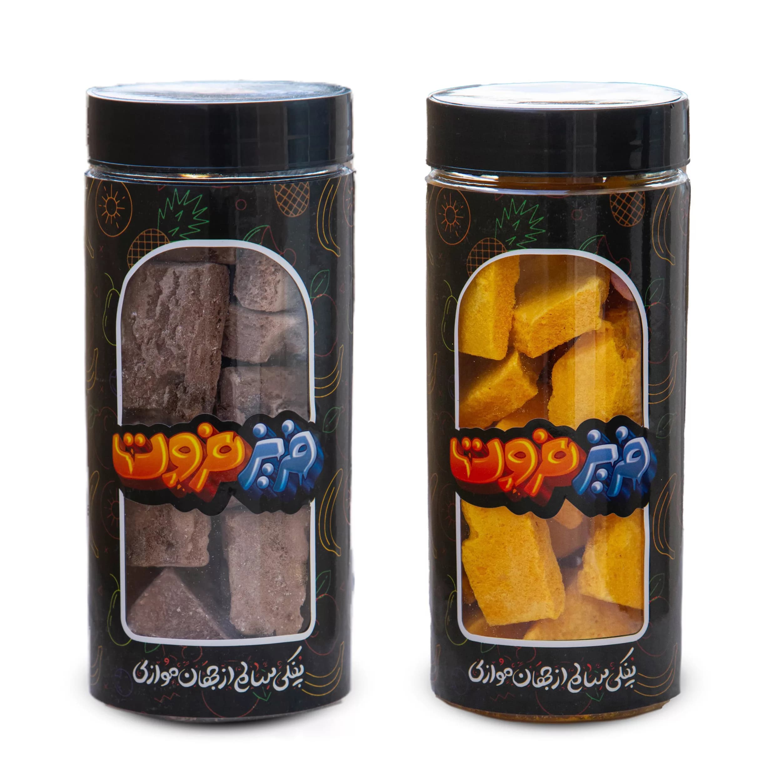 بستنی خشک کاکائویی و انبه پفکی فریزفروت – 320 گرم بسته 2 عددی