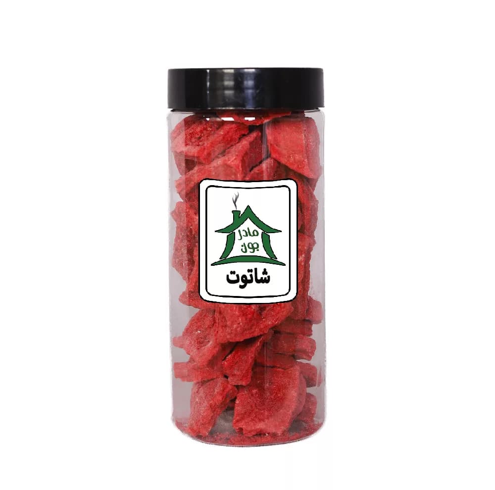 بستنی خشک پفکی طعم شاتوت خونه مادرجون – 130 گرم