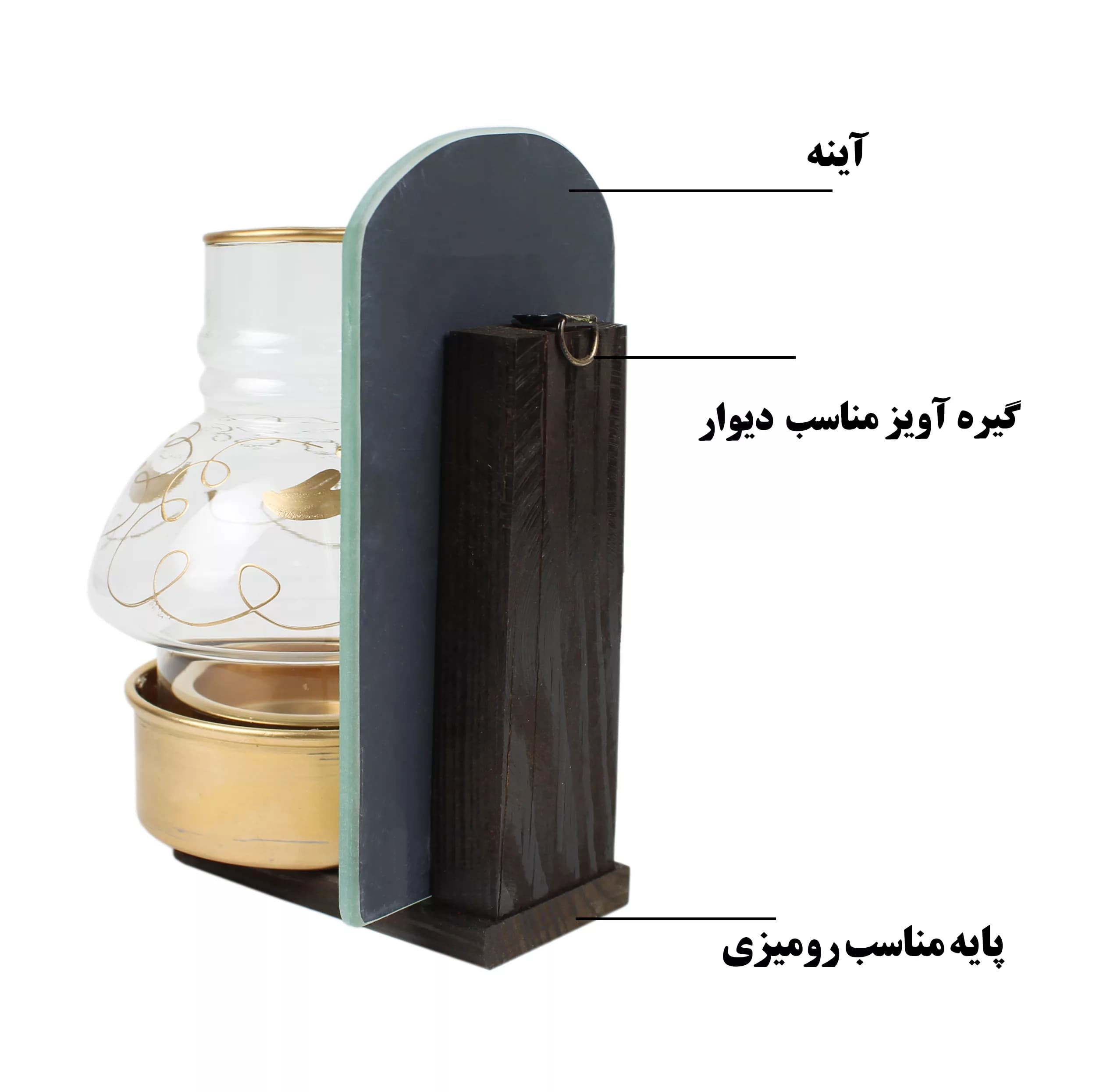 جا شمعی مدل AWQ مناسب برای شمع وارمر — تصویر ۴