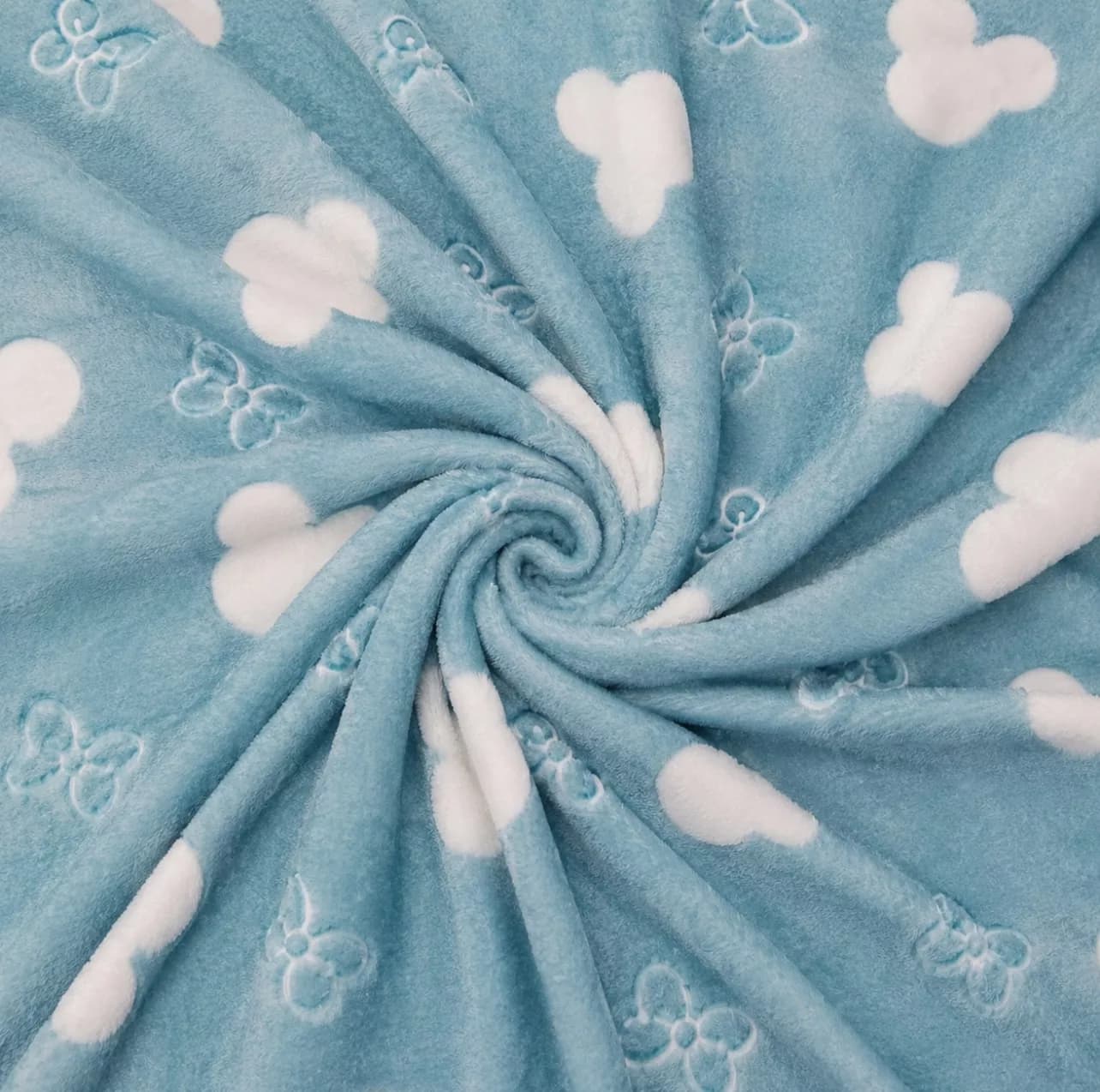 پتو مسافرتی 1 نفره مدل شب نما طرح میکی موس و پاپیون سایز 160×200 سانتی‌متر — تصویر ۵