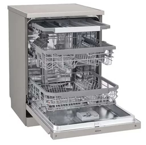 ماشین ظرفشویی 14 نفره ال جی مدل LG DFC435FP دارای 3 کشو و درب بازکن خودکار با گارانتی 24 ماهه جی اس ام — تصویر ۲