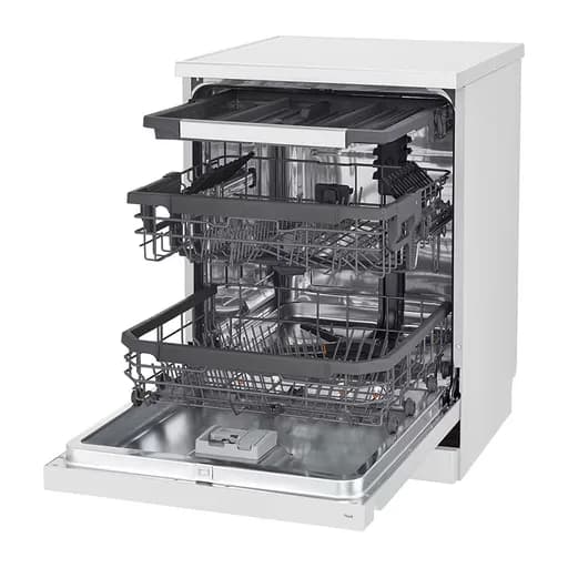 ماشین ظرفشویی 14 نفره ال جی مدل LG DFC435FW دارای 3 کشو و درب بازکن خودکار با گارانتی 24 ماهه شرکتی — تصویر ۵