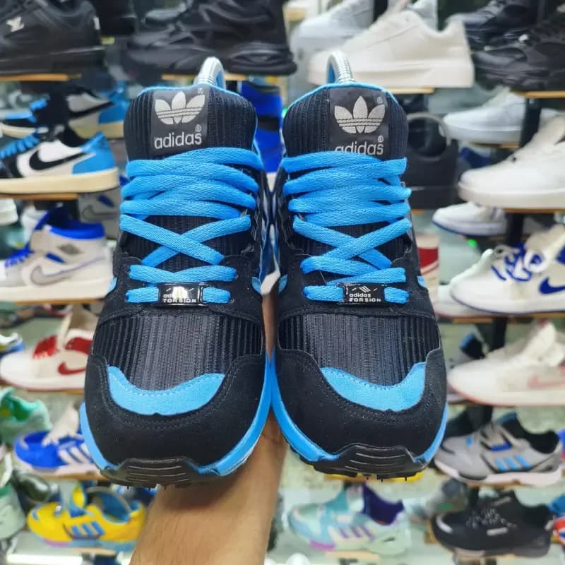 کتونی ادیداس ZX 8000 آبی مشکی مردانه — تصویر ۲