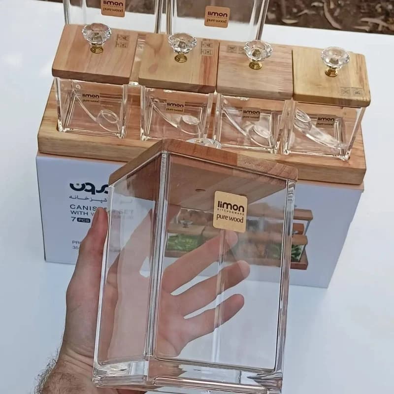 ست پاسماوری 7 پارچه لیمون، مدل HS2203 — تصویر ۷