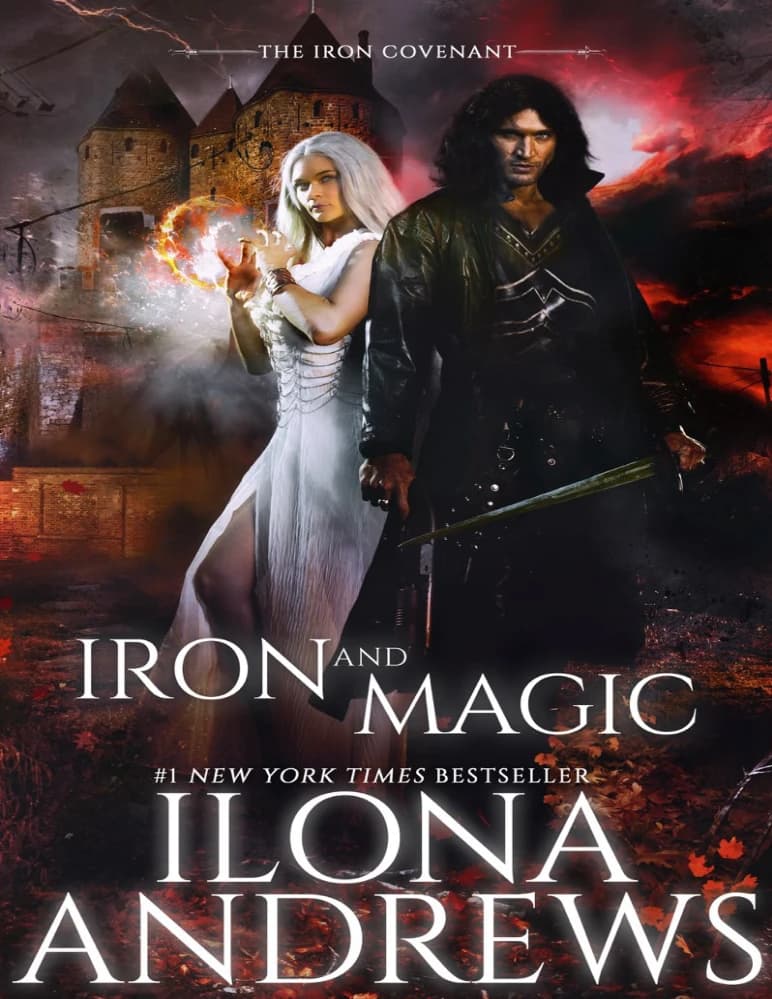 کتاب Iron and Magic (آهن و جادو) نسخه انگلیسی PDF | نویسنده: ایلونا اندروز