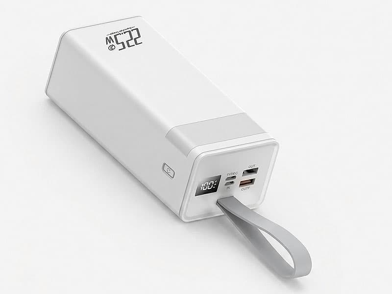 پاوربانک 22.5 وات لوینو مدل N-50 ظرفیت 30000mAh مجهز به چراغ اضطراری — تصویر ۴